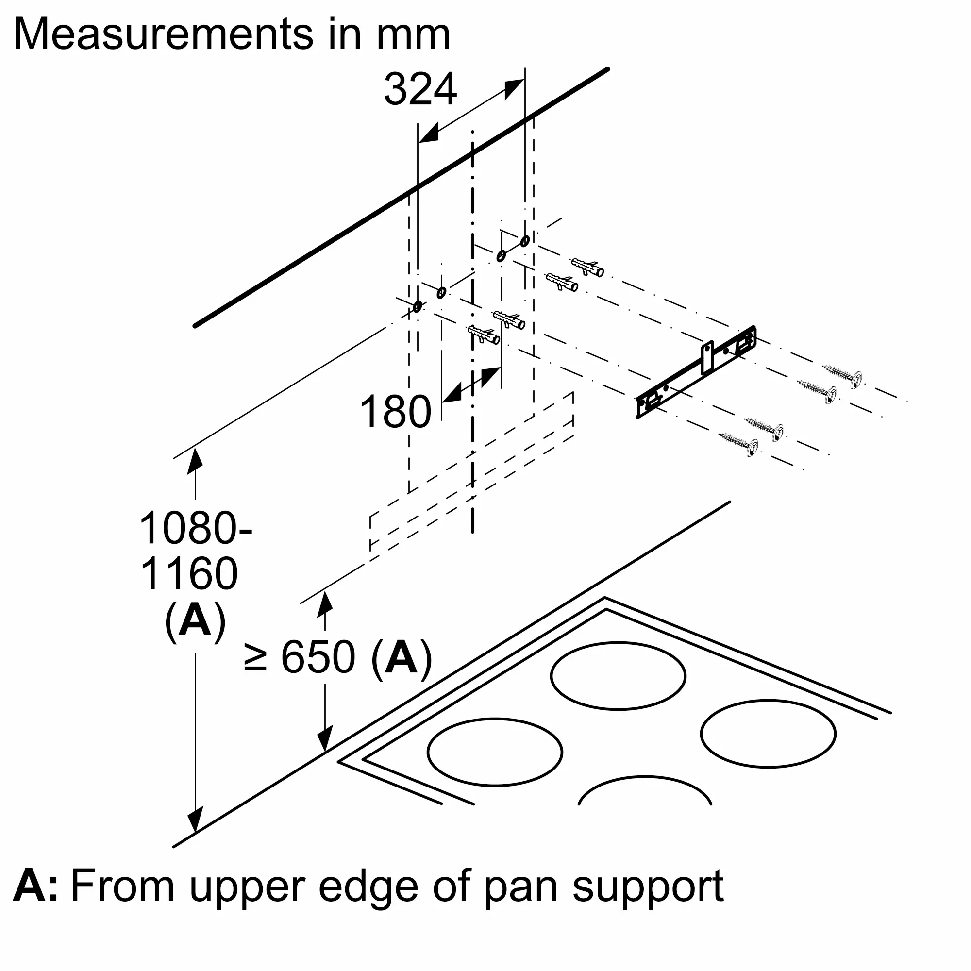 DWBA98H60I Wall-Mounted Cooker Hood | Bosch Home Appliances IN